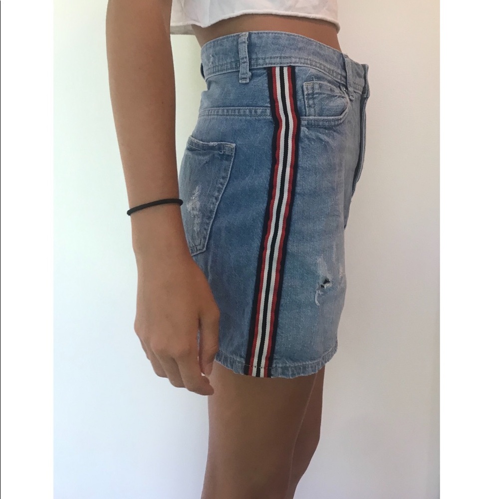 Cute Forever 21 jean skirt!